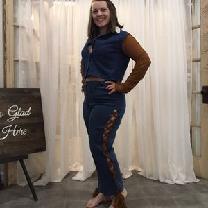 Vintage Reworked Girly Western Canadian Tuxedo
